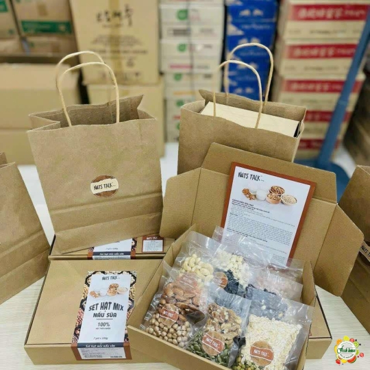 Set hạt mix làm sữa 