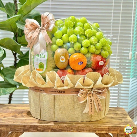 GIỎ QUÀ TRÁI CÂY NHẬP KHẨU HỖN HỢP 6