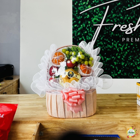 GIỎ QUÀ TRÁI CÂY NHẬP KHẨU HỖN HỢP 13