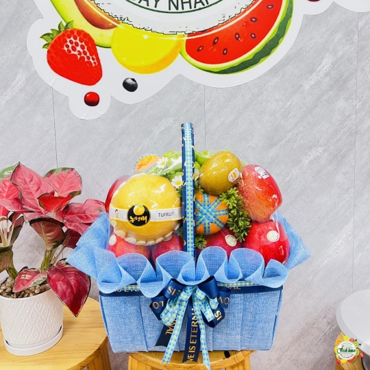 GIỎ TRÁI CÂY NHẬP KHẨU 124