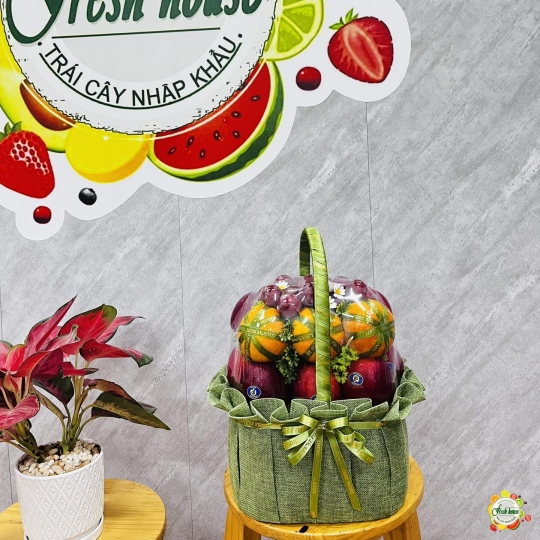 GIỎ TRÁI CÂY NHẬP KHẨU 126