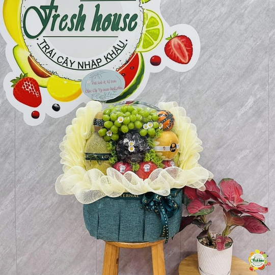 GIỎ QUÀ TRÁI CÂY NHẬP KHẨU 150