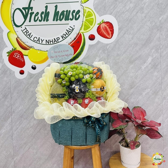 GIỎ QUÀ TRÁI CÂY NHẬP KHẨU 150