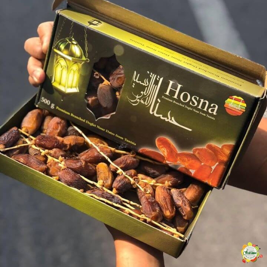 Chà là khô nguyên cành Malaysia 500g (hộp)