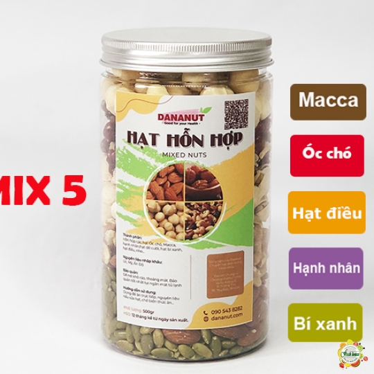 Hạt mix tách vỏ