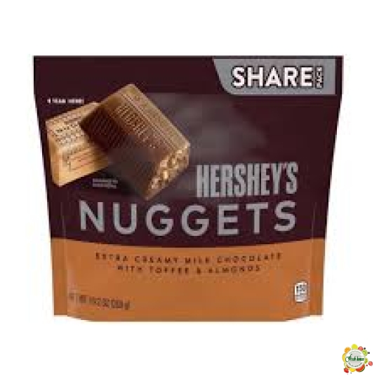 Socola hersheys nuggets almond (túi)